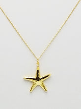 Real Starfish Necklace 925 Sterling Silver