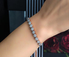 White  Diamond Handcrafted Bracelet | 925 Sterling Silver