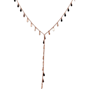 Drop Dangle Lariat Y Necklace Adjustable| 925 Sterling Silver