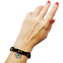 Fashion Cubic 19,5 cm Black Bracelet