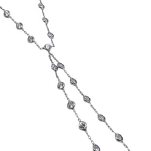 Clear Zircon Waterway Slave Bracelet Adjustable Hand Chain| 925 Sterling Silver